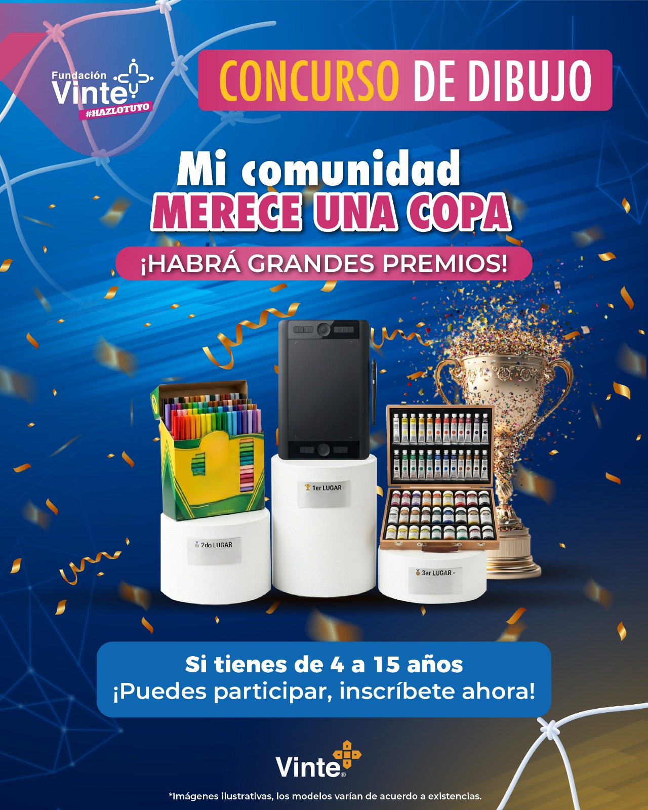 Concurso de Dibujo, Micomunidad Merece una Copa